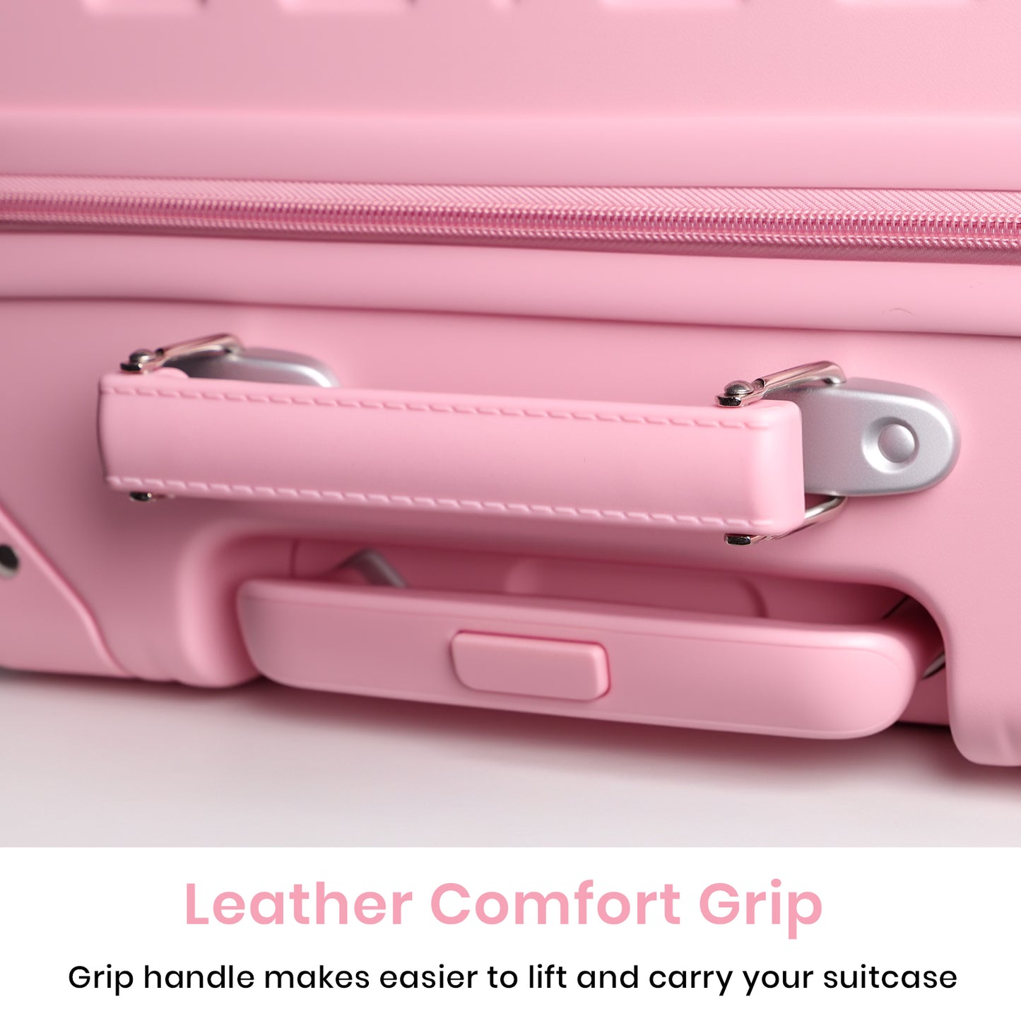 Tavoxda Carry-On Suitcase Pink New Model