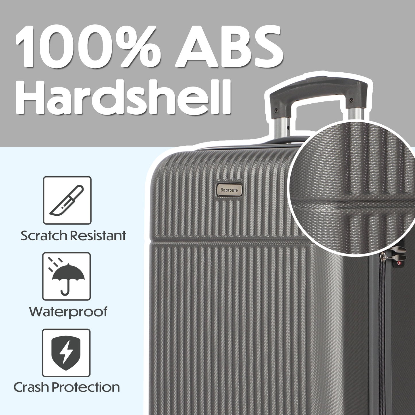 Searoute Carry on Suitcases