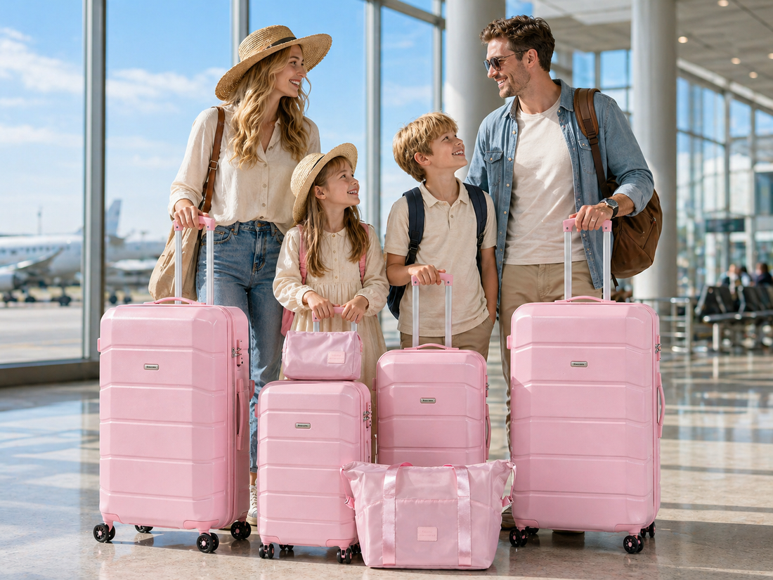 Family Packing Made Easy: Why Tavoxda’s Lightweight 5-Piece Hard Shell Suitcase Set Is Built for UK Trips