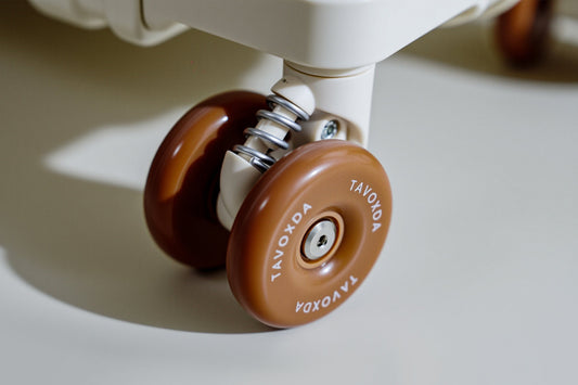Tavoxda Patented Silent Suitcase Wheels – Smooth, Shock-Absorbing, and Built for Effortless Travel