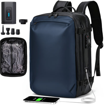 Expandable 30L-60L Vacuum Backpack with Pump