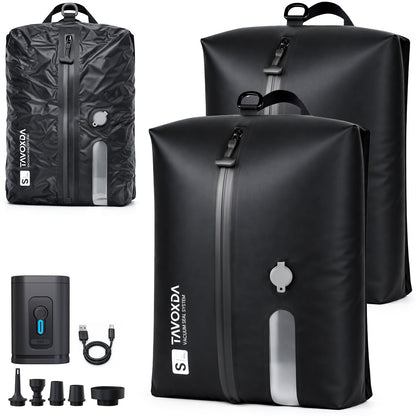 Vacuum Storage Bag with Wireless Portable Electric Air Pump - Tavoxda Luggage