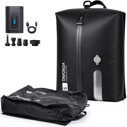 Vacuum Storage Bag with Wireless Portable Electric Air Pump - Tavoxda Luggage