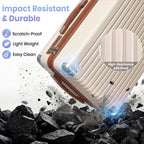 Lightweight Hard Shell Cabin Suitcase with Cup Holder