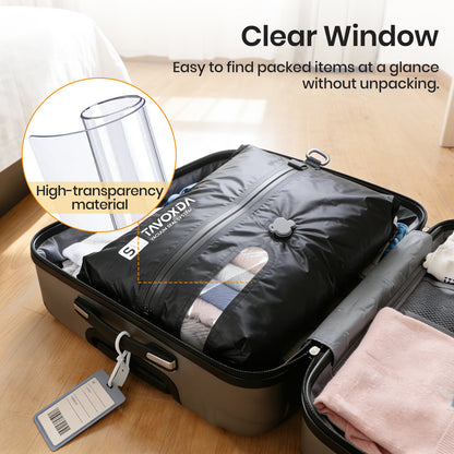 Vacuum Storage Bag with Wireless Portable Electric Air Pump - Tavoxda Luggage