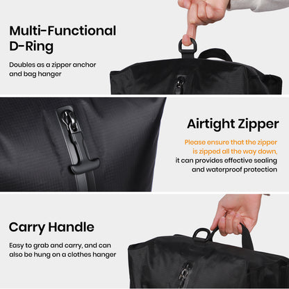 Vacuum Storage Bag with Wireless Portable Electric Air Pump - Tavoxda Luggage
