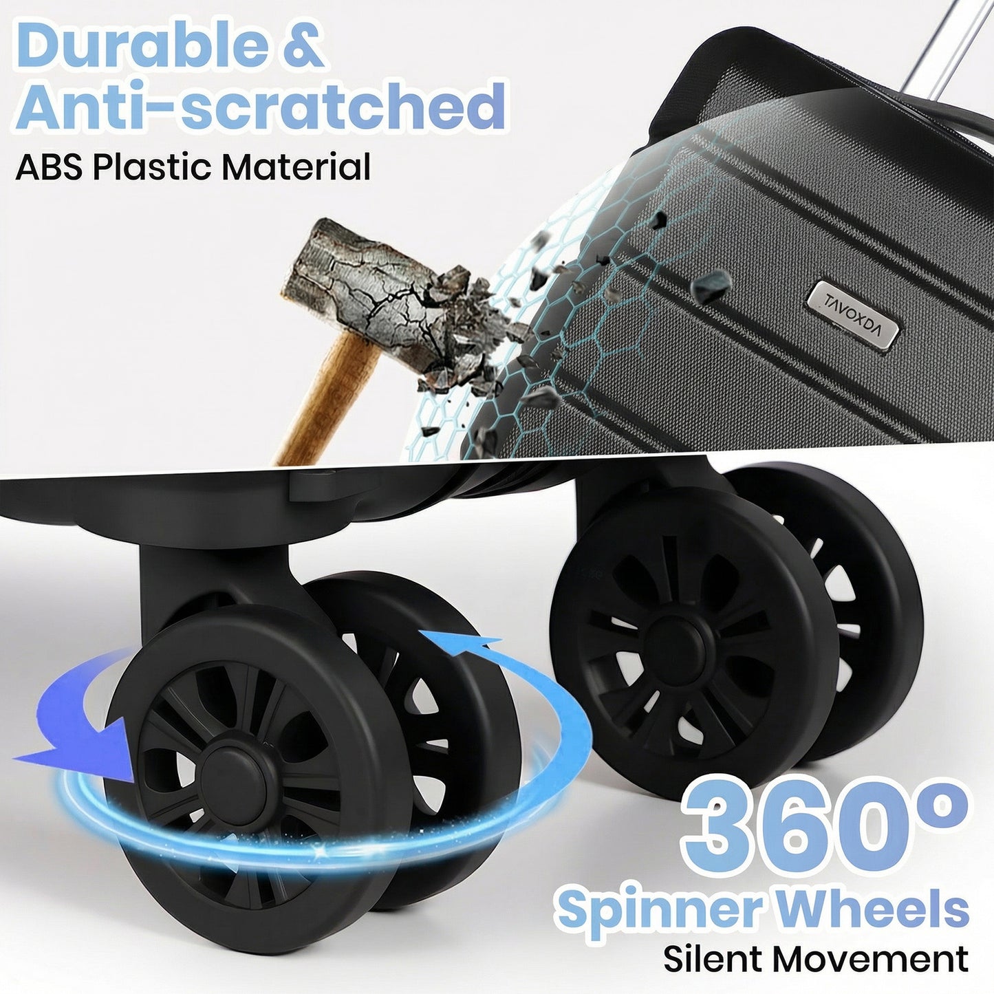 16 Inch Small Cabin Suitcase with Removable Wheels
