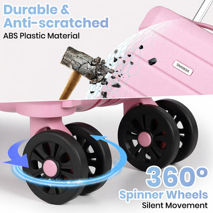 16 Inch Small Cabin Suitcase with Removable Wheels