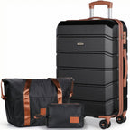 Lightweight Medium Check-in Suitcase Sets 3 Piece