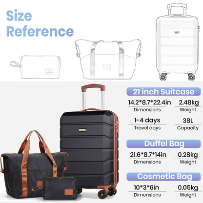 Lightweight Cabin Luggage Set