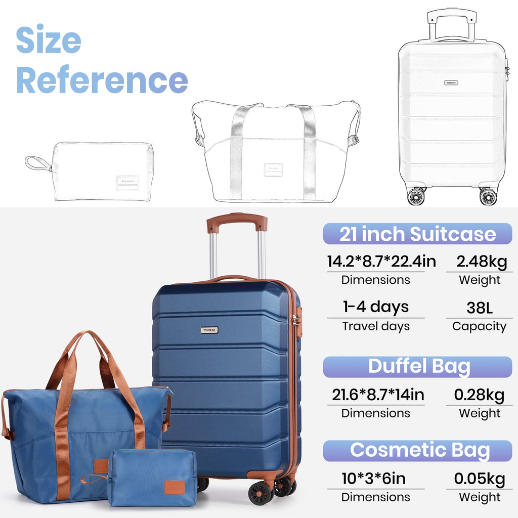 Lightweight Cabin Luggage Set
