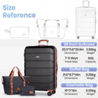 Hard Shell Large Suitcase Sets 3 Piece