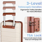 16-Inch Underseat Cabin Suitcase with Removable Wheels