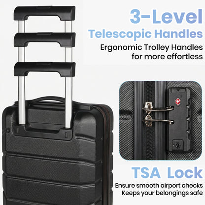 16 Inch Small Cabin Suitcase with Removable Wheels