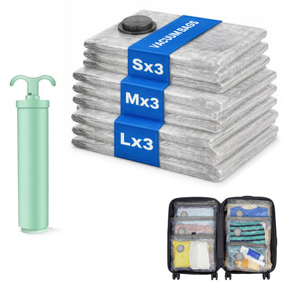 Vacuum Storage Bags with Hand Pump