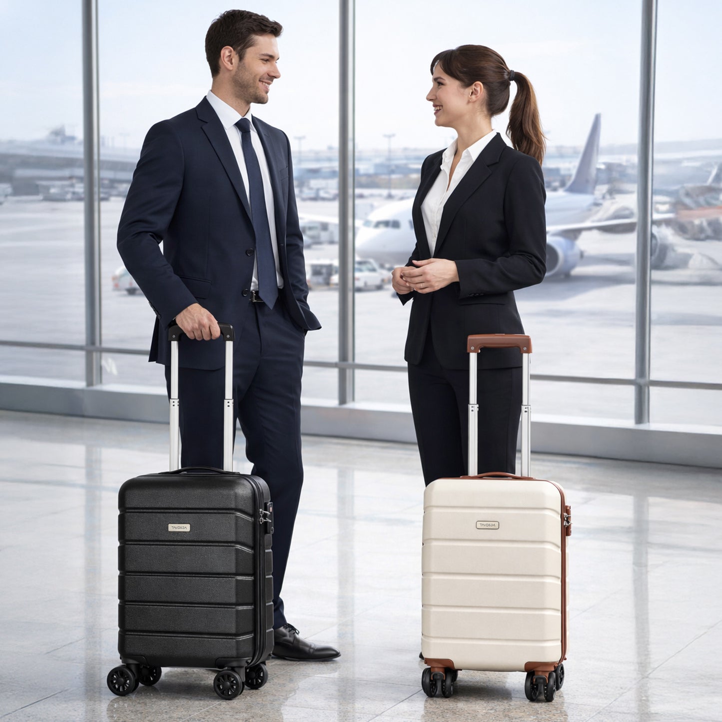 16 Inch Small Cabin Suitcase with Removable Wheels
