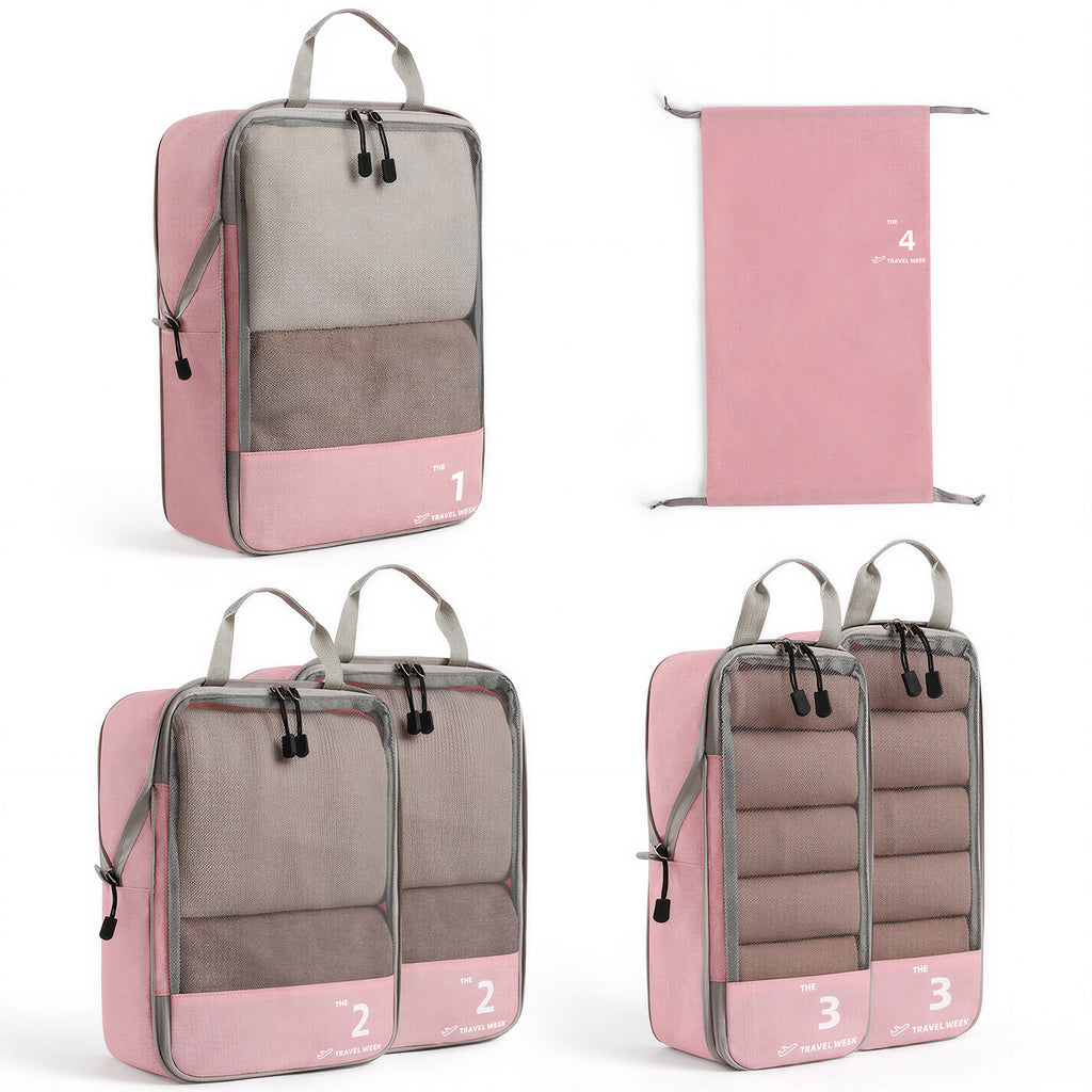6-Piece Compression Packing Cubes