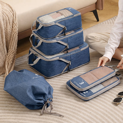 The Compression Packing Cubes 6 Pieces