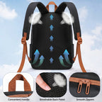 Laptop Backpack with Toiletry Bag
