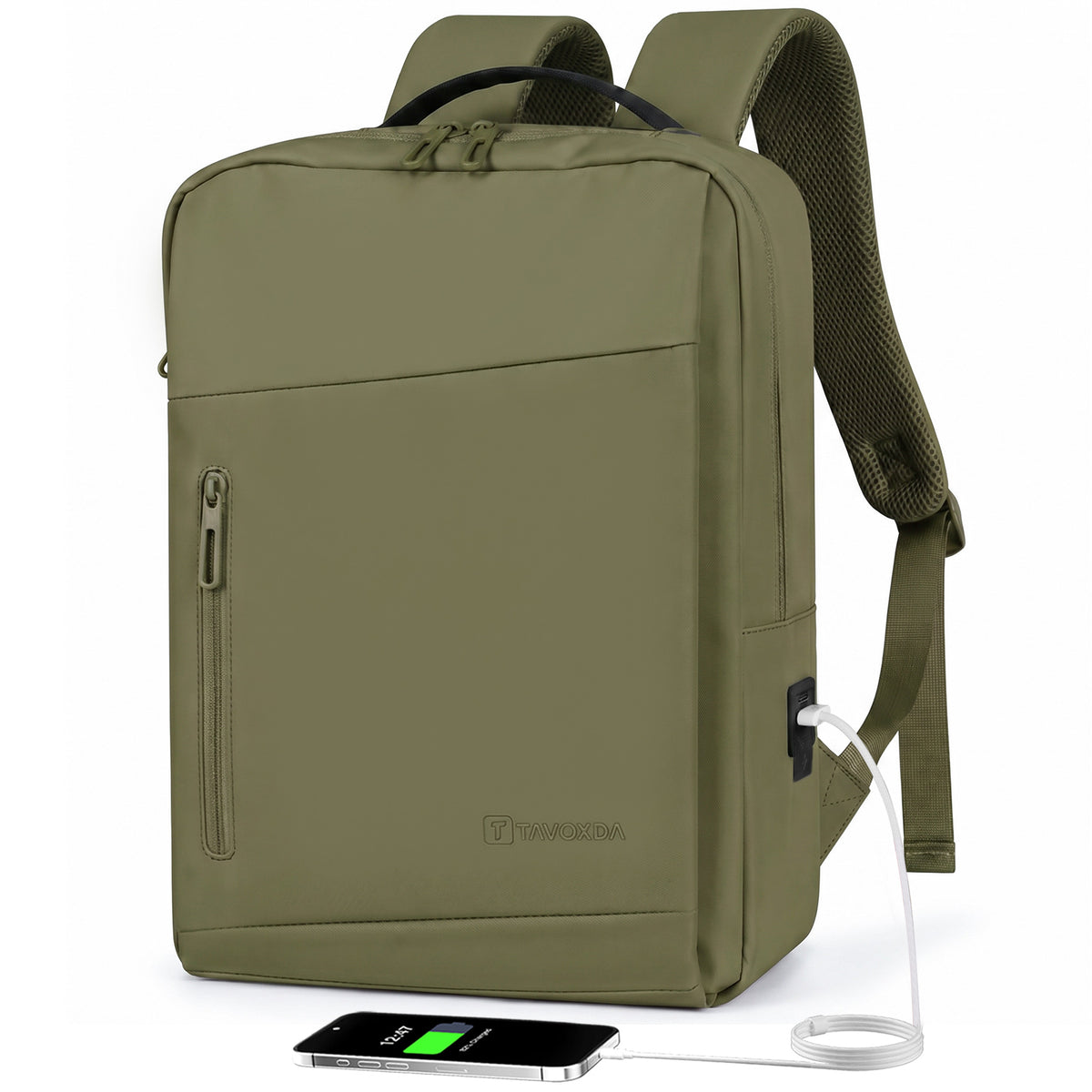 Laptop Backpack with USB Charging Port