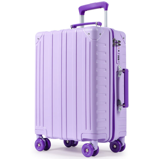 Tavoxda Cabin Suitcase Purple New Model