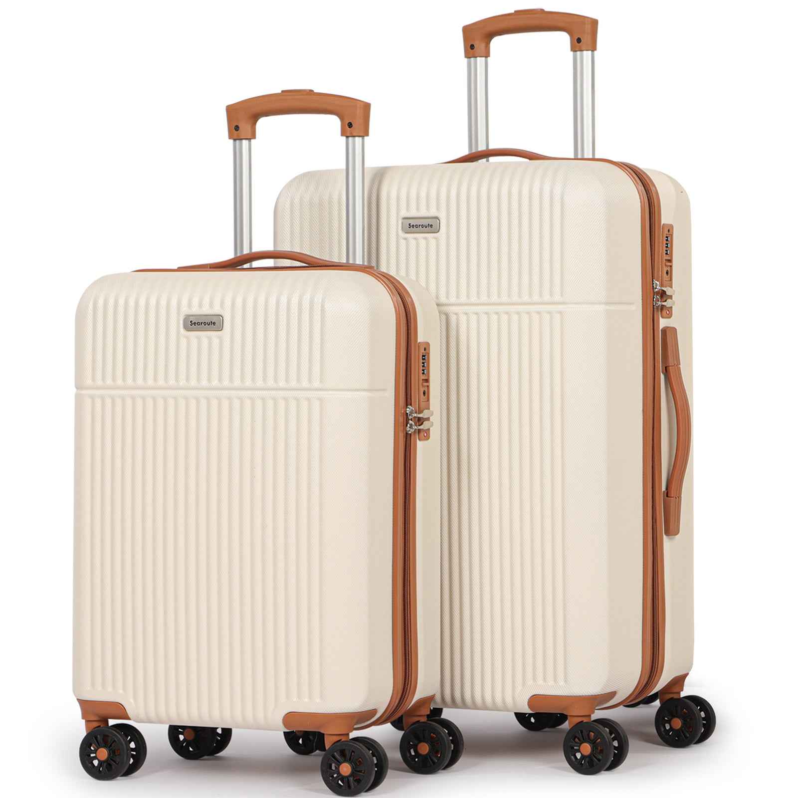 Hard Shell Lightweight Luggage Sets 2 (21 inch & 24 inch)