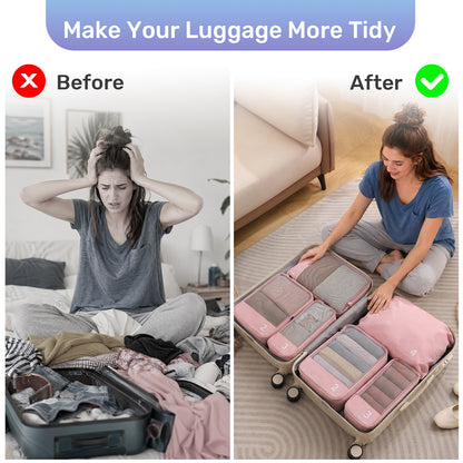 The Compression Packing Cubes 6 Pieces