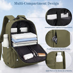 Laptop Backpack with USB Charging Port