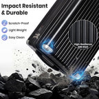 Lightweight Hard Shell Cabin Suitcase with Cup Holder