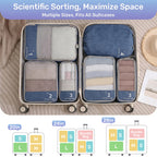 6-Piece Compression Packing Cubes