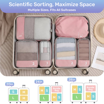 The Compression Packing Cubes 6 Pieces