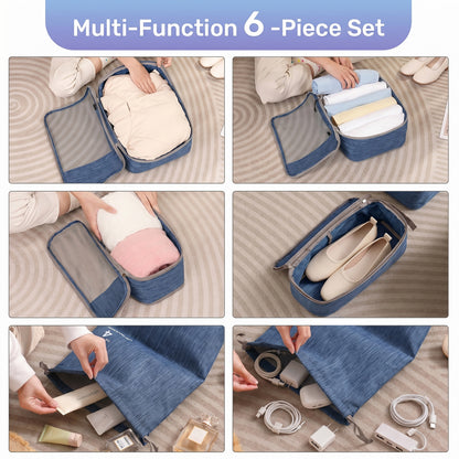 The Compression Packing Cubes 6 Pieces