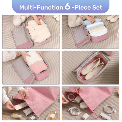 The Compression Packing Cubes 6 Pieces