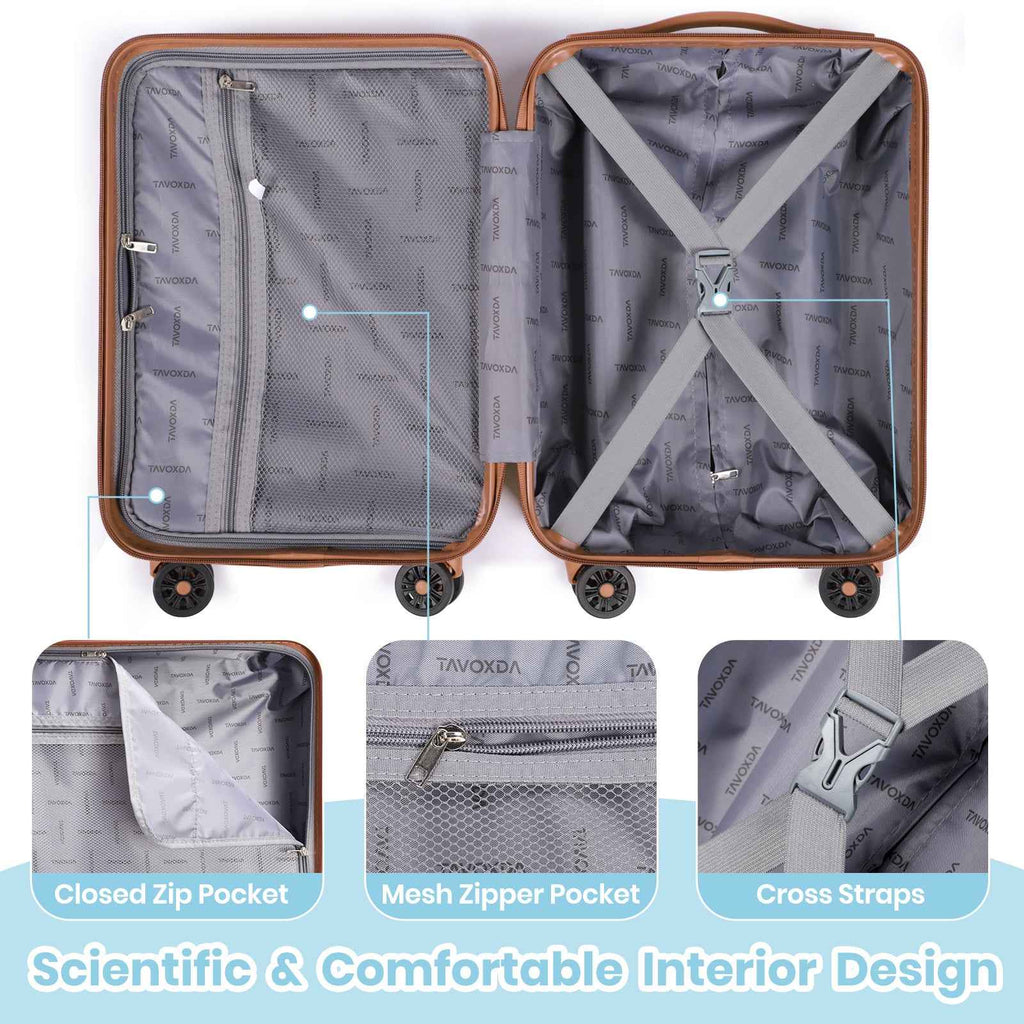 Hard Shell Large Suitcase Sets 3 Piece