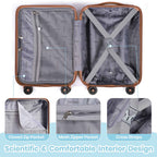 Hard Shell Large Suitcase Sets 3 Piece