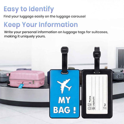 Tavoxda Lightweight PP Hardshell 3 Piece Luggage Sets Pink