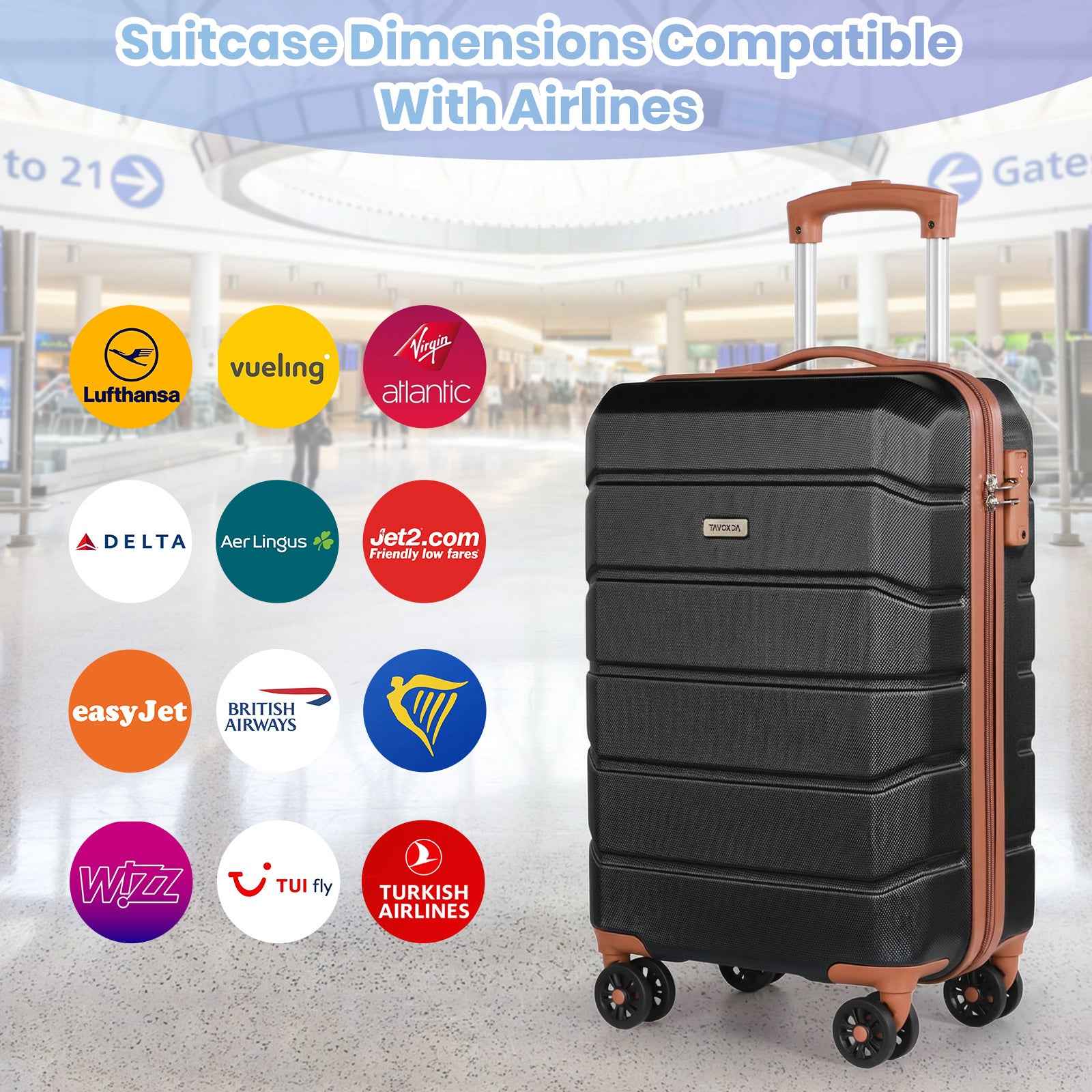 Lightweight Cabin Luggage Set