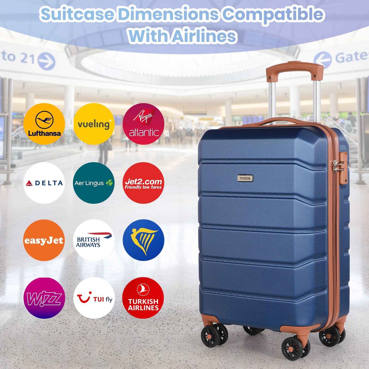 Lightweight Cabin Luggage Set