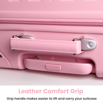 Tavoxda Carry-On Suitcase Pink New Model