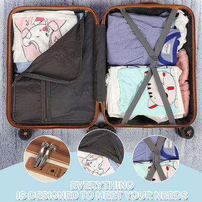 Searoute Large Suitcase Cream
