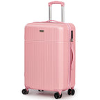 Tavoxda 24 Inch Suitcase Pink