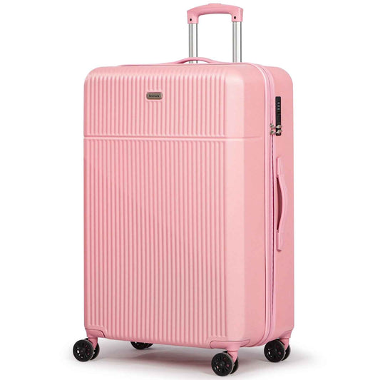 Tavoxda 28 Inch Suitcase Pink