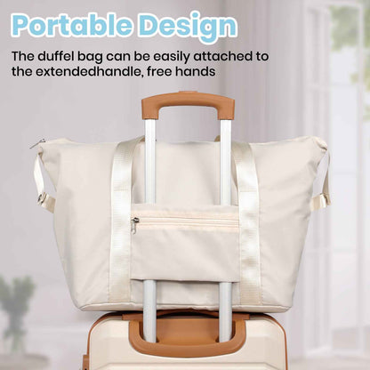 Lightweight Cabin Luggage Set Cream