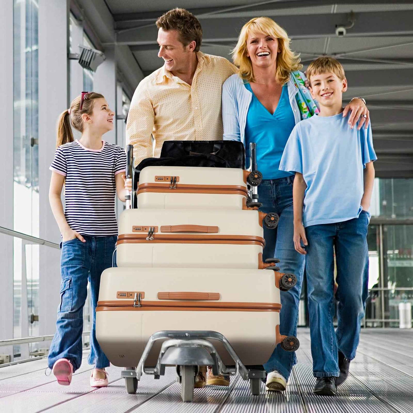 Hard Shell Luggage Sets 2 (21 inch & 28 inch)