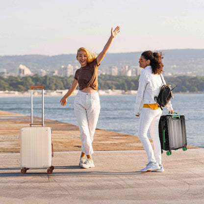 Tavoxda Lightweight Cabin Suitcase Black