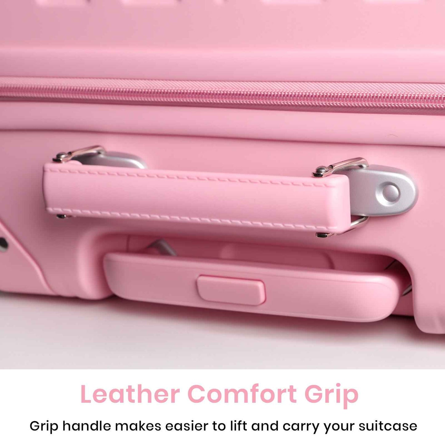 Tavoxda Lightweight Cabin Suitcase Pink