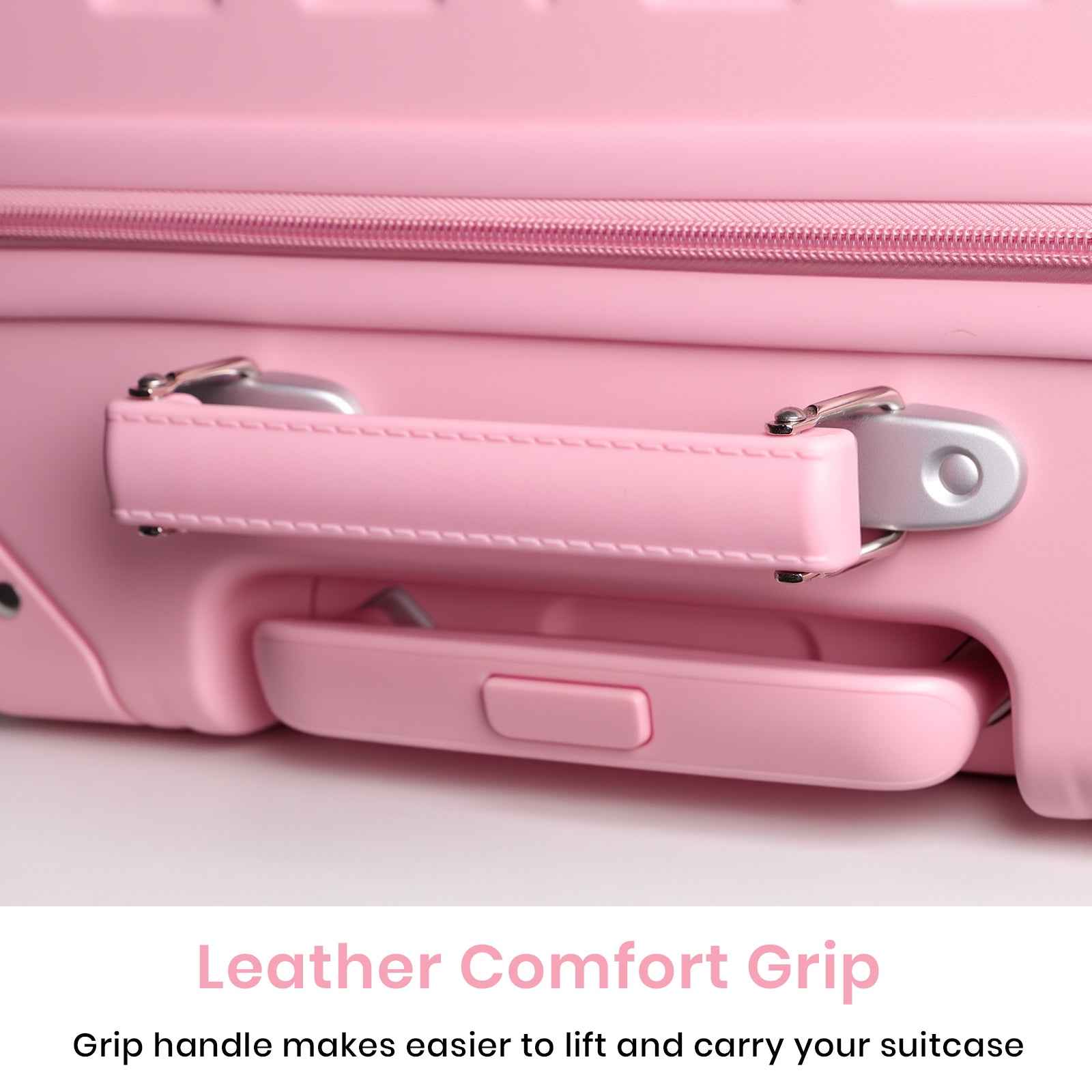 Tavoxda Lightweight Cabin Suitcase Pink