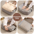The Compression Packing Cubes 6 pc in Grey